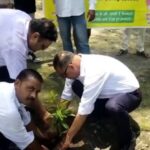 रिद्धि सिद्धि कल्याण समिति द्वारा नर्मदा तीर्थ स्थल पर किया गया वृक्षारोपण कार्यक्रम