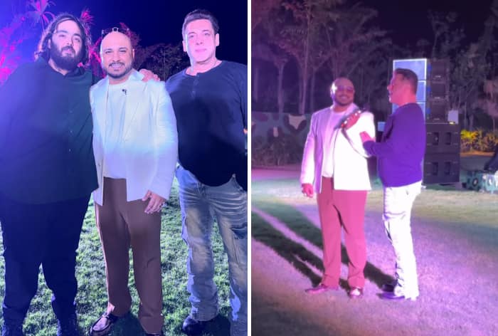 अनंत अंबानी के जन्मदिन की पार्टी में सलमान खान ने बी प्राक के साथ सारी दुनिया जला देंगे गाना गाया