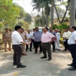 Shahjahanpur: डीईओ ने ईवीएम के कमीशनिंग कार्य हेतु जीएफ कालेज में कक्षों का किया निरीक्षण