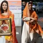 'धूप लगदी' आज रिलीज होने पर शहनाज गिल ने सिद्धि विनायक मंदिर में आशीर्वाद लिया
