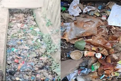 Hardoi News: शहर में जगह-जगह लगे हैं कूड़े के ढेर और बजबजा रहीं है नालियां