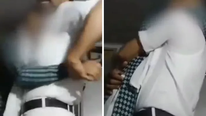 जौनपुर के एक कॉन्‍वेंट स्‍कूल में प्रिंसिपल व महिला टीचर का शर्मनाक हरकतें करते वीडियो सोशल मीडिया पर वायरल
