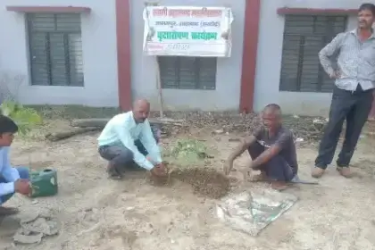 Hardoi News: स्वामी ब्रह्मानंद महाविद्यालय में हुआ वृहद वृक्षारोपण