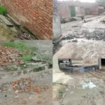 Sitapur News: स्वच्छता अभियान को पलीता लगाती ग्राम पंचायत माथन, गंदगी से भरी नालियों की नहीं हो रही सफ़ाई