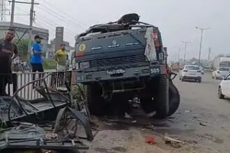 पंजाब के जालंधर में सेना के ट्रक का भीषण एक्सीडेंट, 5 जवान गंभीर रूप से घायल