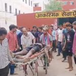 सड़क हादसे में बाइक सवार एक कांवड़िए की मौत, तीन गंभीर रूप से घायल, सकाहा मंदिर में जल चढ़ाकर घर जा रहे थे