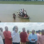 Hardoi: स्कूली बच्चे और ग्रामीण जान जोखिम में डालकर नदी पार करने को मजबूर