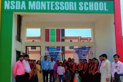 Hardoi News: एनएसडीए मोंटेसरी स्कूल में धूमधाम से मनाया गया 78 वां स्वतंत्रता दिवस