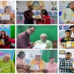 कमला प्रोडक्शन लखनऊ द्वारा 130 कलाकार, समाजसेवी, व पत्रकार बंधुओं को कमला रत्न सम्मान से किया गया सम्मानित