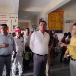 शाहजहांपुर जिलाधिकारी ने किया सीएचसी निगोही का औचक निरीक्षण