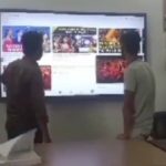 Kannauj News: क्लास में टीचर की गैर मौजूदगी में छात्रों ने स्मार्ट टीवी पर चलाए मूवी और गाने