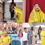 हरदोई में राधाकृष्ण अग्रवाल की पुण्य स्मृति में आयोजित वार्षिकोत्सव में पहुंची जिला पंचायत अध्यक्ष