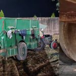 ट्रैक्टर-ट्रॉली में ट्रेन का पहिया लगाकर दौड़ा रहा था, 10 लाख से अधिक का जुर्माना