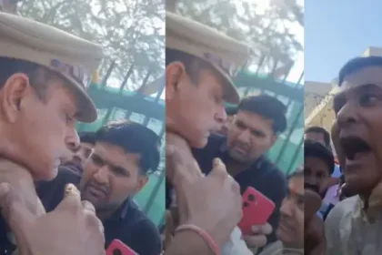 पुलिस अफसर का गला नहीं पकड़ रहे बल्कि उन्हें रास्ते से हटने के लिए कह रहे थे: आरोपों पर बोले- MLA नंद किशोर गुर्जर