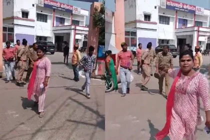 Hardoi News: नशे में धुत पुलिसकर्मी ने महिला से की अभद्रता