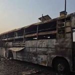 Lucknow News: बिहार जा रही एक स्लीपर बस में लगी भीषण आग, हादसे में 5 यात्रियों की जलकर दर्दनाक मौत