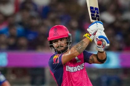 IPL में तूफानी बल्लेबाज़ी! रियान पराग ने लगाए लगातार 6 गेंदों पर 6 छक्के.