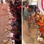 Shahjahanpur News: सात दिवस चली भागवत कथा के उपरांत हुआ विशाल भंडारे का आयोजन