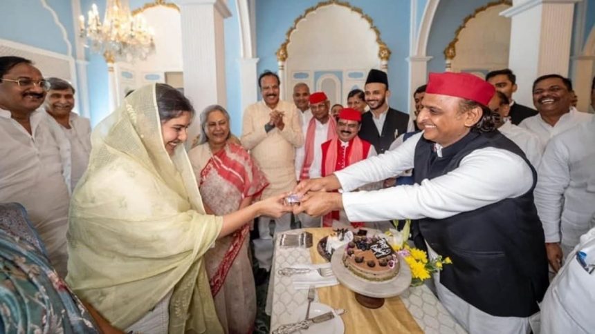 सपा सांसद इकरा हसन को बर्थडे सरप्राइज, अखिलेश ने शगुन में दिए 100 रुपये, प्रिया सरोज ने ऑर्डर किया केक...