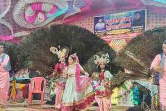 Hardoi News: कोथावा में आठवां माँ भगवती जागरण संपन्न,कानपुर के कलाकारों ने दी प्रस्तुति, पूर्व सांसद अंजू बाला भी रहीं मौजूद