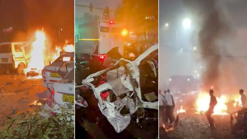 Delhi car blast case: दिल्ली कार ब्लास्ट केस में बड़ा खुलासा, हरियाणा नंबर की आई-20 कार में हुआ धमाका…