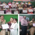 जन शिक्षण संस्थान लखनऊ एवं आराध्या वेलफेयर इंस्टीट्यूट द्वारा प्रमाण पत्र वितरित कर लाभार्थियों को अपना स्वरोजगार आरम्भ करने दी गई सलाह